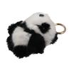Animal Dolls Panda Furry KeyChain Imitation Mink Fur Mink Hair Keyrings  Bag Charm