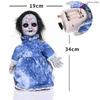 Böse Geistpuppe Halloween Elektrisch Laufende Baby Musikpuppen Leuchtende Osterparty Dekoration Nacht Gruselige Streich Scherz Requisite