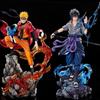 22cm Naruto Anime Figurka Uzumaki Naruto Uchiha Sasuke Akční Model PVC Soška Stolní Ozdoba Sběratelské Hračky Dárek