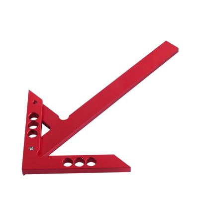 Aluminum Alloy Woodworking Center Gauges Compact & Portable Woodworking Ruler Accurate Measurements for Wood Projects