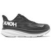 HOKA  Clifton 9 Wide Black White Women Sneakers 1132211-BWHT