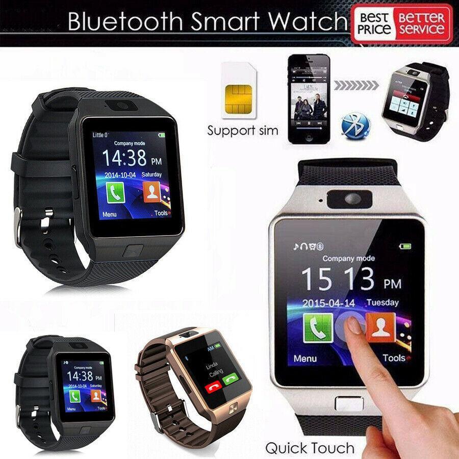 DZ09 Smart Watch: 1,44" Touchscreen, Anruffunktion, Sport-Tracker, Herzfrequenz- & Blutdruckmonitor, Schlafanalyse.