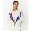 Printed Short Windbreaker Women Outerwear White REJU4EJ34OW