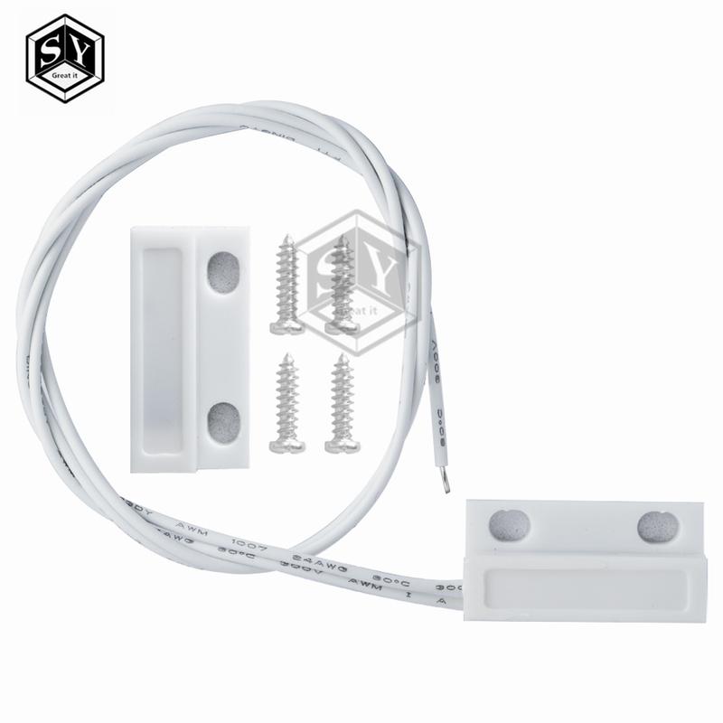MC-38 MC38 Wired Door Window Sensor 30mm Wire Lengthen Randomly Magnetic Switch Home Alarm System for Arduino