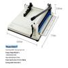 Taglierina manuale per carta A3 per impieghi gravosi, spina CN (adattatore incluso)