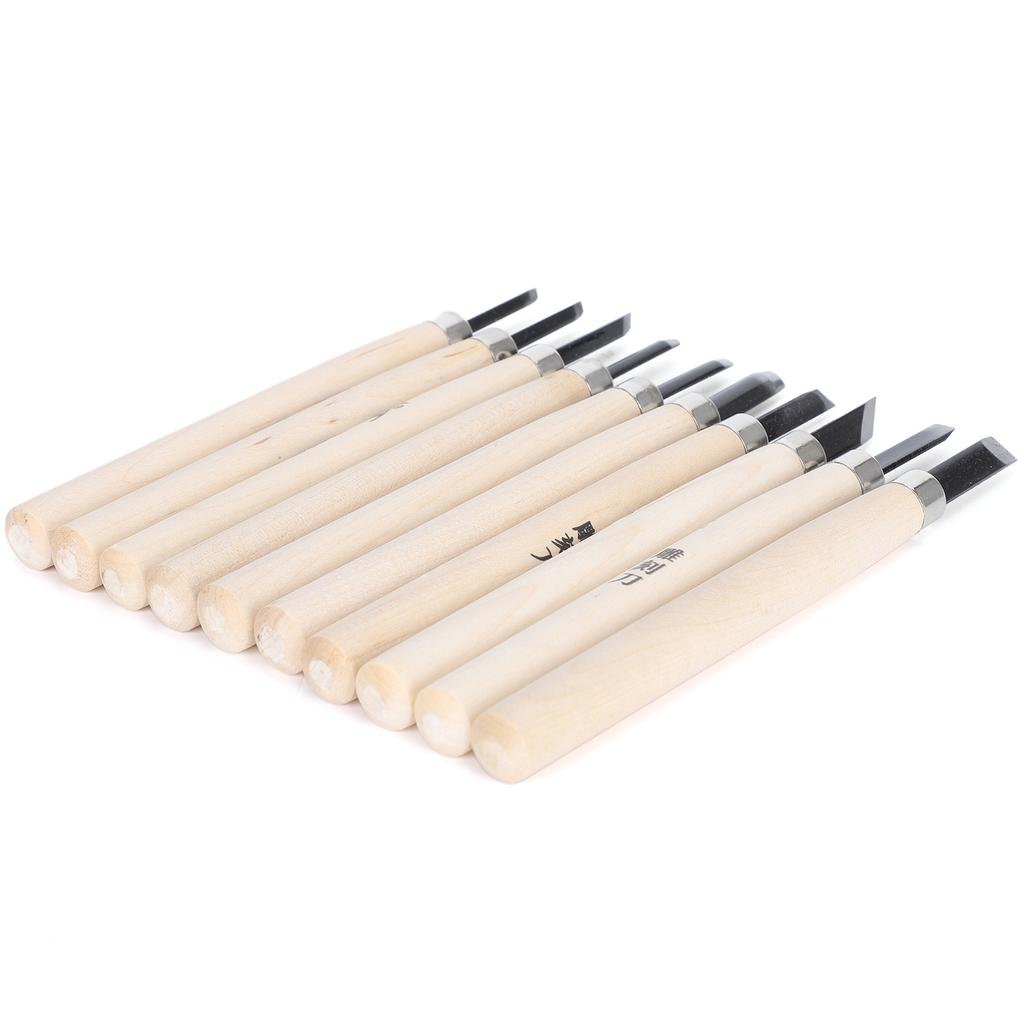 10Pcs Carving Knife Rubber Stamp DIY Stickers Engraving Pen Art Craft Cutting Supplies