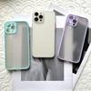 For iPhone 13 Pro Max Shockproof Bumper Clear Phone Case For iPhone 12 11 Pro Max XR X XS 7 8 Plus Soft Silicon Matte Hard Cover