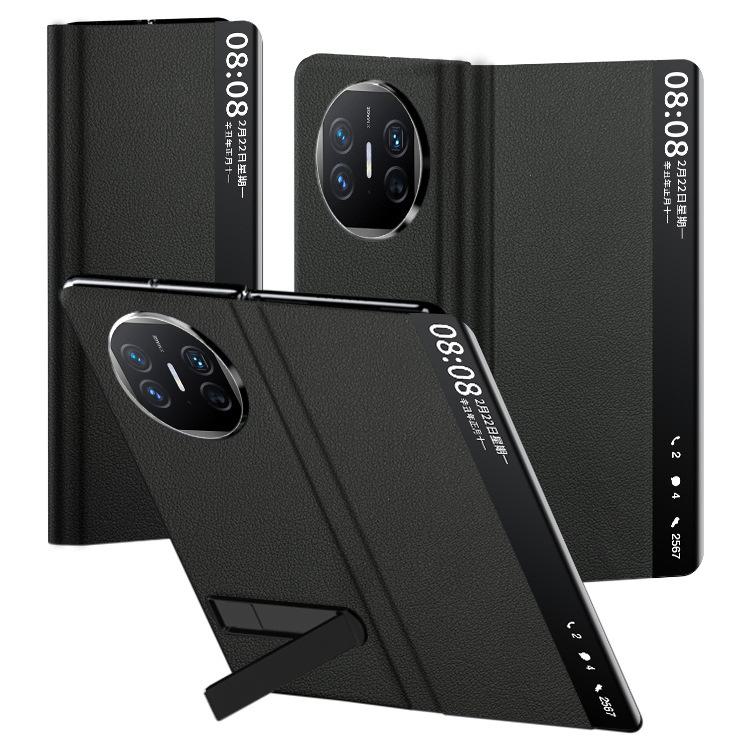 Protective Magnetic Flip Cover with Smart Window for Huawei MateX5 - Hot Sale!