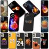 Phone Cover for Samsung Galaxy Note 20 9 8 S8 S10 S9 Plus A54 A33 A21S A31 M21 S10E A17 Casing Flexible Case Basketball 23 24