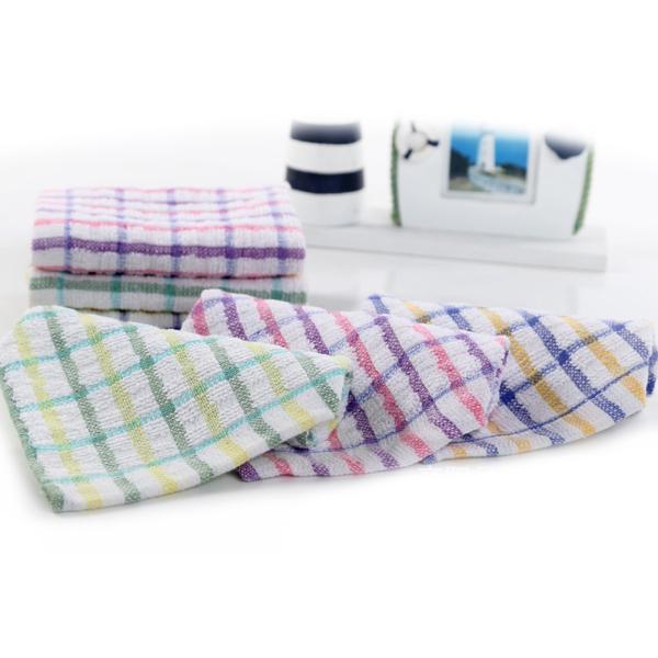 Buy Cotton Yarn Lintfree Plaid Kitchen Rag Nonstick Oil Absorbing Tea
