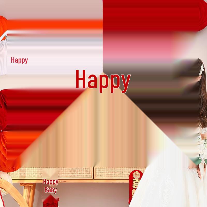 Creative Xi Staircase Wedding Celebration Mini Adhesive Furniture Sticker