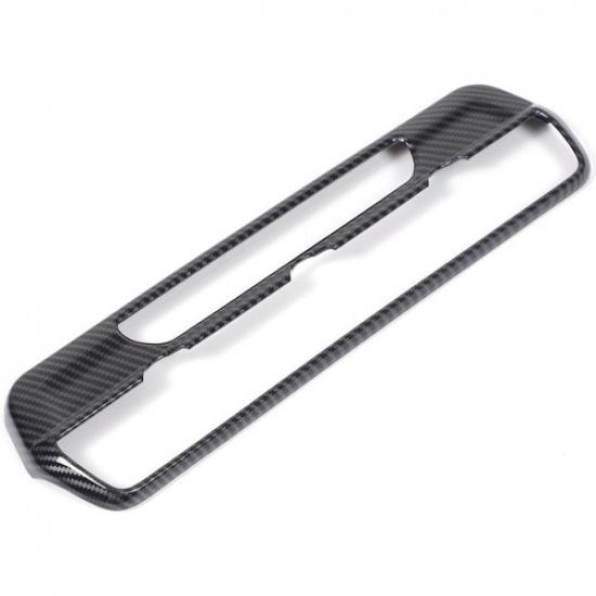 Carbon ABS Interior Central A/C Panel Cover Trim Fit For Honda Pilot -2024