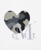 MUCENT Camo Heart Small Logo Short Sleeve T-Shirt Unisex (2 Colors)