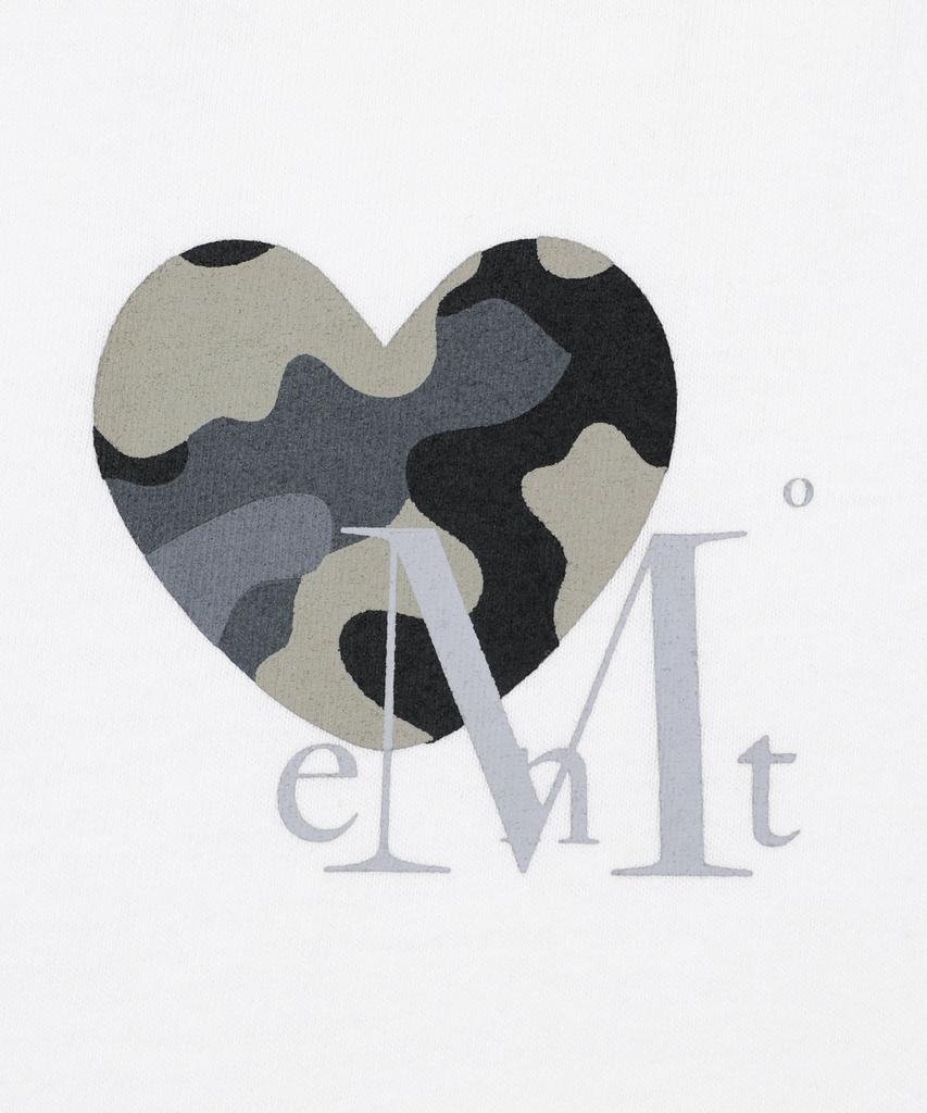 MUCENT Camo Heart Small Logo Short Sleeve T-Shirt Unisex (2 Colors)
