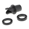 Inflatable Boat Valve Adapter Plastic Inflation Device Water Pump Connector for Kayak Dinghy