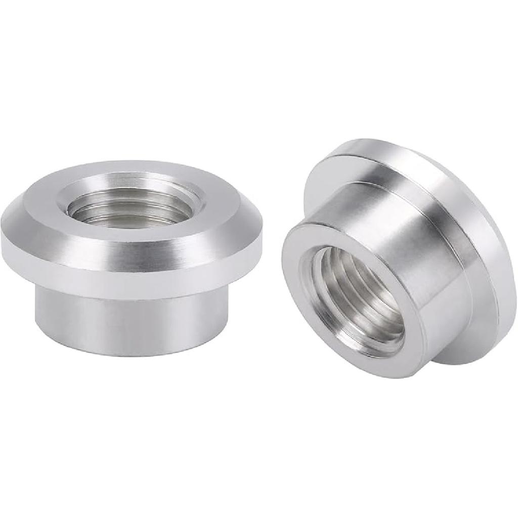 3/8 NPT Female Aluminum Weld On Bung Fitting 2PCS