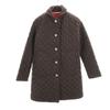 Traditional Weatherwear Quilted Coat 34 Gray Women Used