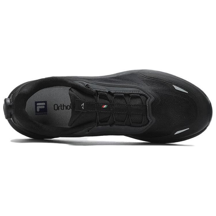 FILA BOA WOLF 2+ Snow Wolf 2+ Abrasion Resistant Breathable Low top Outdoor Shoes Men's Black A12M431202FBB