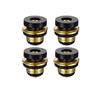 Hot 1/2/4Pcs Durable Cold Water Faucet Silicone Gasket Quick Installation Leak Proof Sealing Ring Brass Faucet Gasket