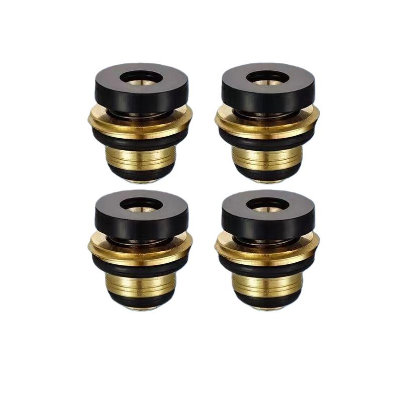 Hot 1/2/4Pcs Durable Cold Water Faucet Silicone Gasket Quick Installation Leak Proof Sealing Ring Brass Faucet Gasket