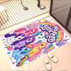 My Little Pony Print Rug, Washable Floor Carpet, For Entryway Dorm Laundry Room Office Study, Home Decor Birthday Christmas Gift
