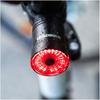 Waterproof LED Bike Tail Light with Smart Brake Sensing - 6 Modes, USB