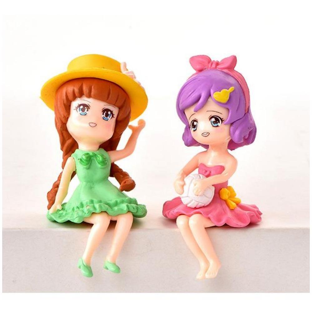 New Lovers Figures Couple Miniature Home Decor People Boy Girl Model Princess Fairy Gnome Valentine's Day Gift Dollhouse