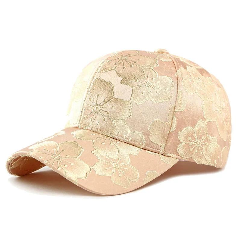 

LDSLYJR Четыре сезона Полиэстер Принт Кепка Бейсболка Регулируемая Наружная Snapback Кепки для Девочки и Женщин 120 56-60cm adjustable розовый