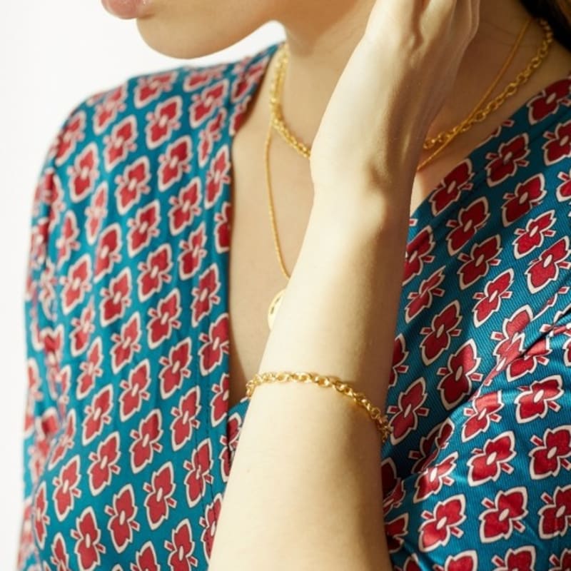 

Madin`Ly Raffin bracelet SILVER