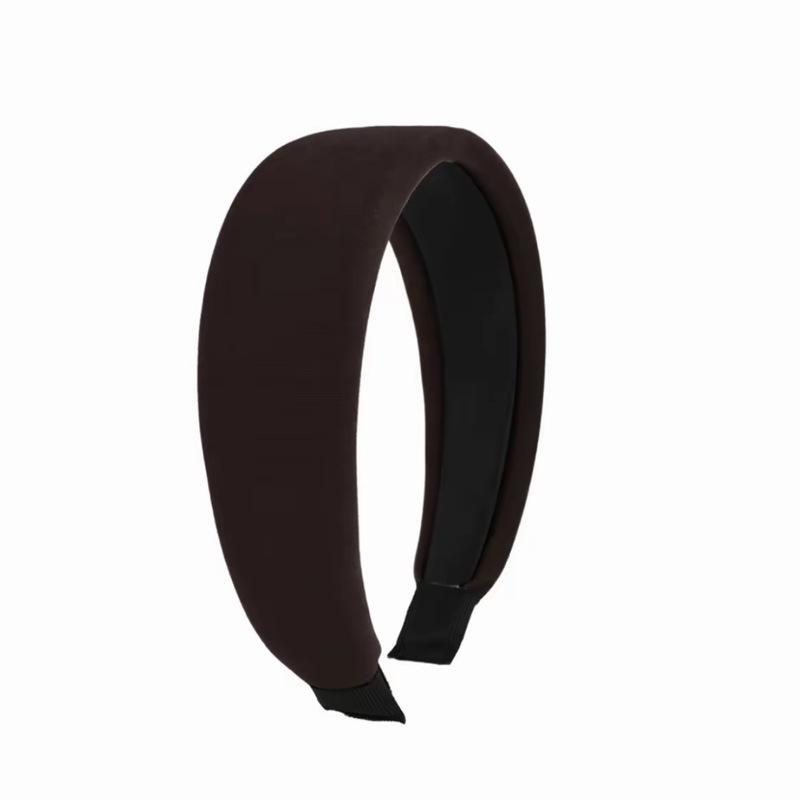 Korean Velvet Sponge Headband - Retro Style for Women