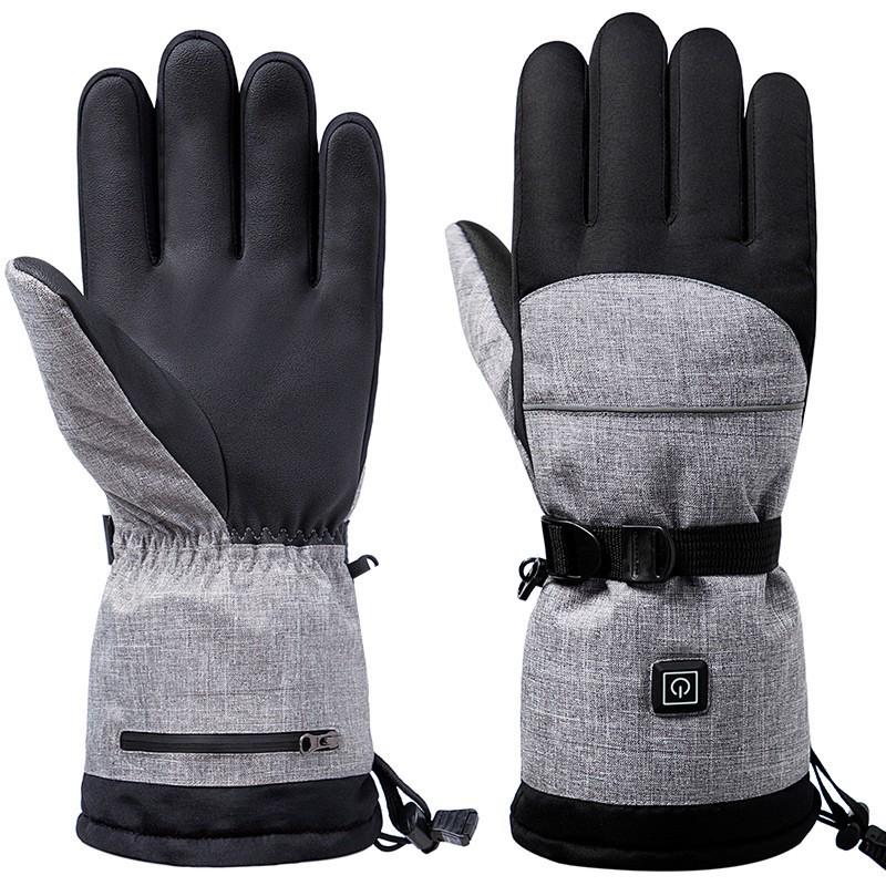 Smart Heated Waterproof Ski Gloves for Sports & Motorcycling