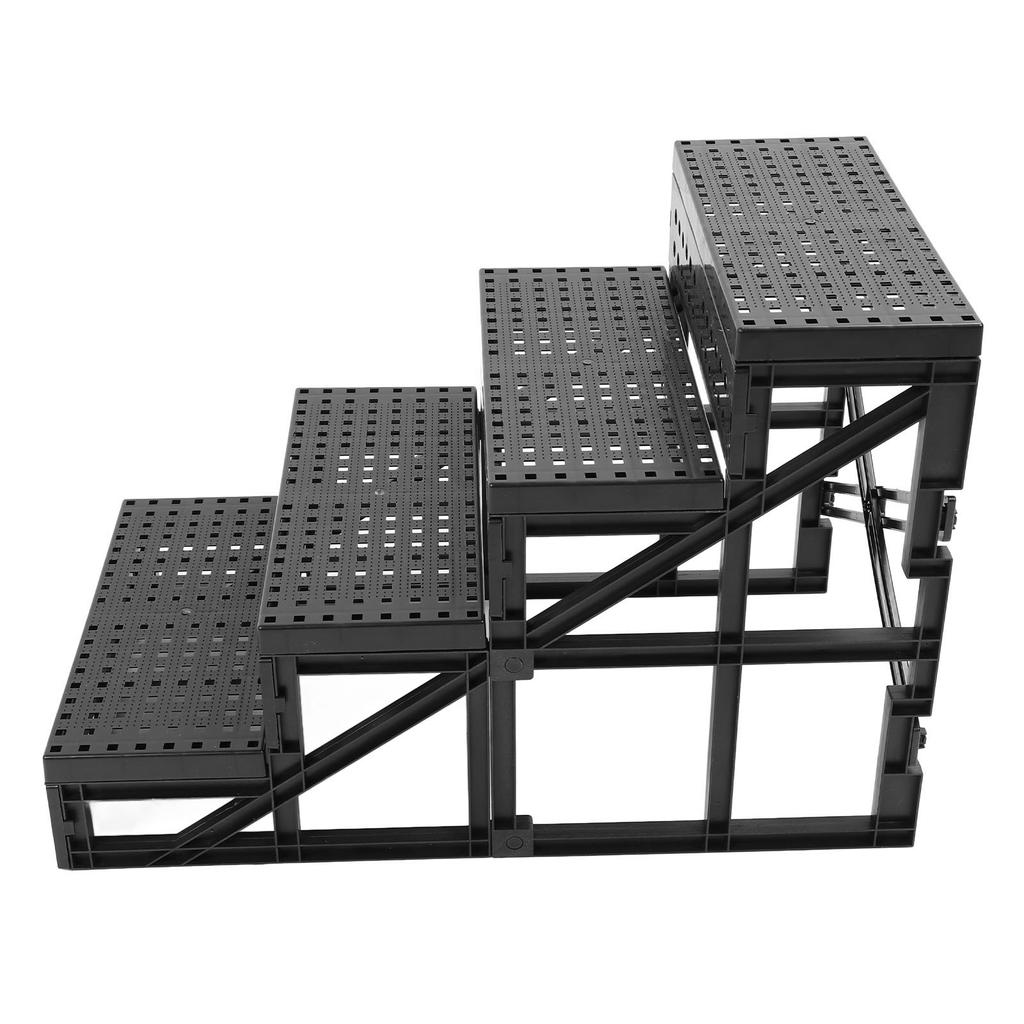 Сходи для собак Нековзкі сходи для собак Регульована висота Складні сходи для домашніх тварин для високого ліжка та