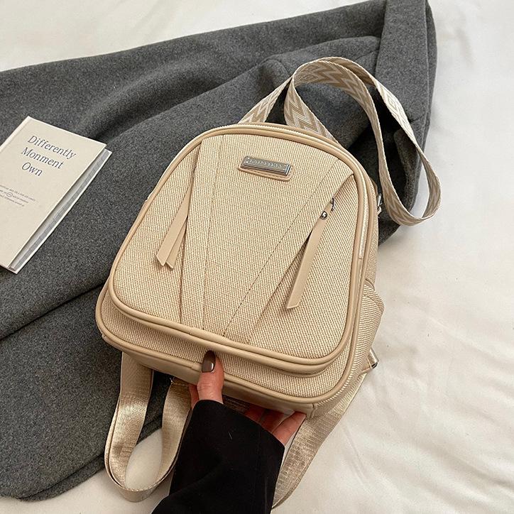 High-end Fashion Backpack Women's New Simple Casual Shoulder Messenger Bag Bag Versatile Small Backpack