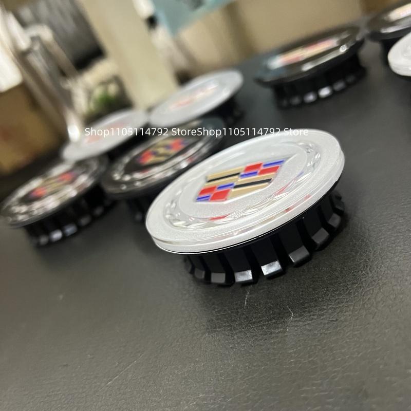 Akrylové ABS 67mm 4ks Krytky středových krytů kol Příslušenství pro Cadillac Escalade XT5 XT6 CT5 CT6 XTS CT4 Auto