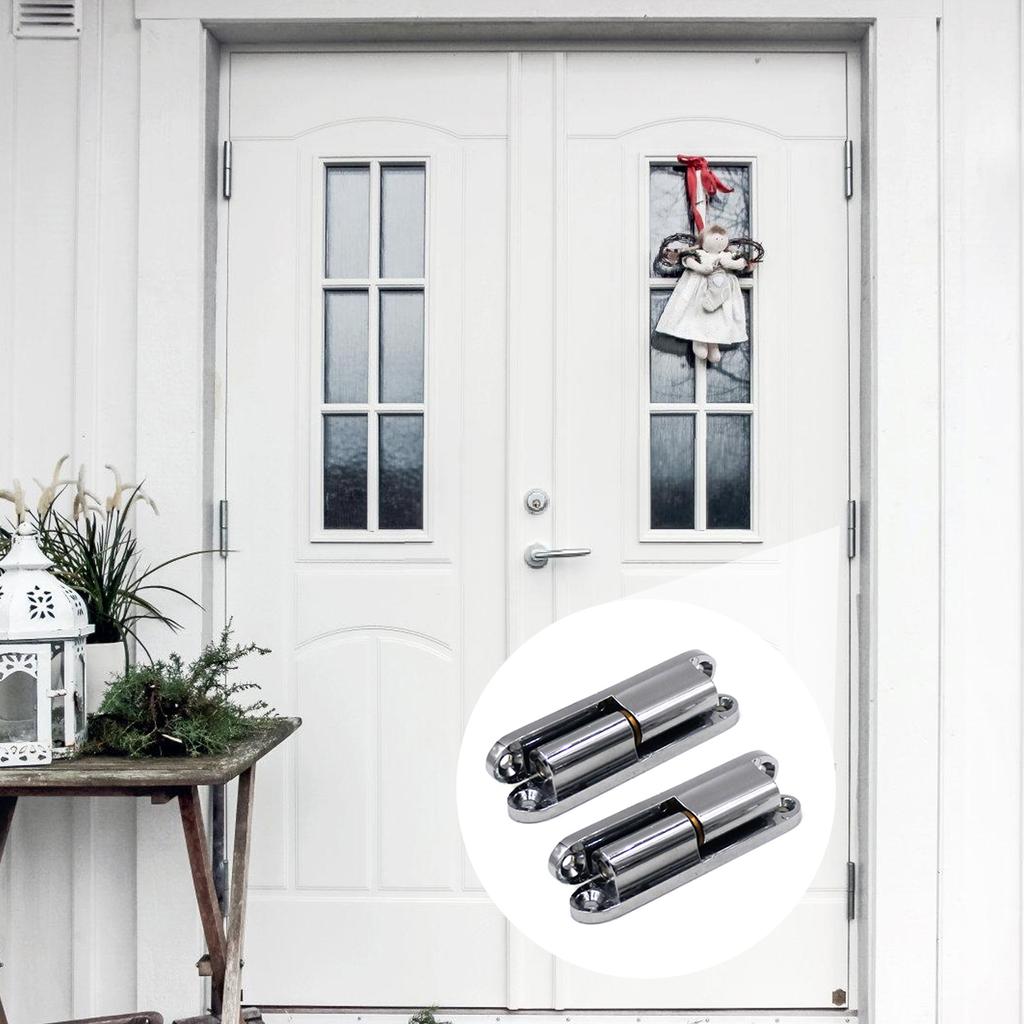2Pcs Detachable Cabinet Door Hinge Zinc Alloy Industrial Electrical Box Hinge Cupboard 180 Degrees Hinge Easy Install
