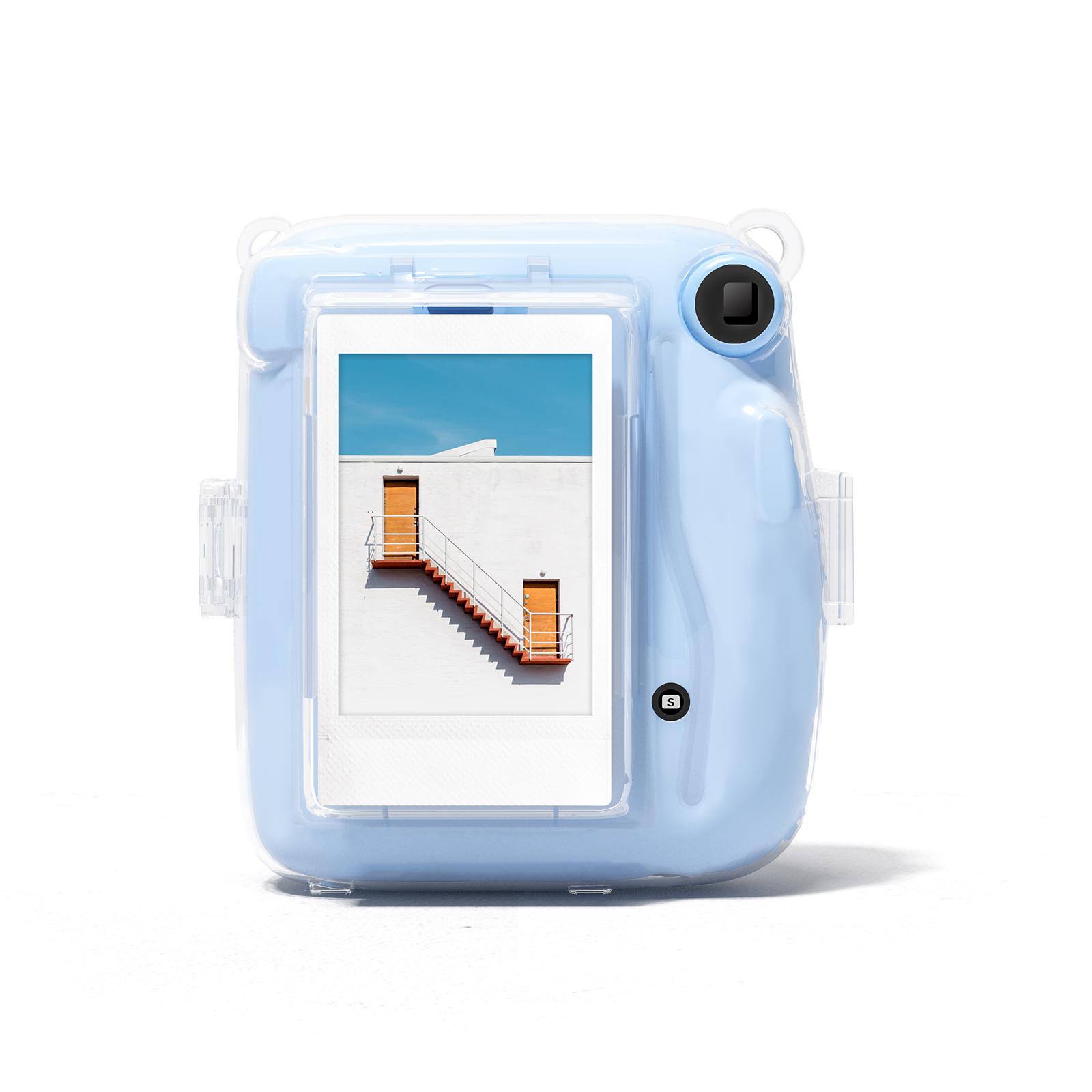 

Camera Case for mini11 Transparent Fashion PVC Camera Protective Case with Shoulder Strap Type 2