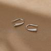 2022 Trendy Water Drop Silver Needle Stud Earrings for Women - High-End Summer Accessory