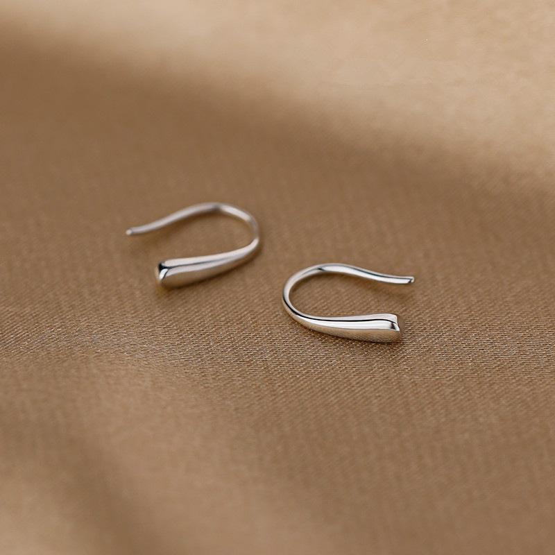 2022 Trendy Water Drop Silver Needle Stud Earrings for Women - High-End Summer Accessory