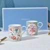 Wedgwood Rococo Floral & Camellia Mug Pair Set
