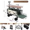Foldable Outdoor Camping Utility Cart