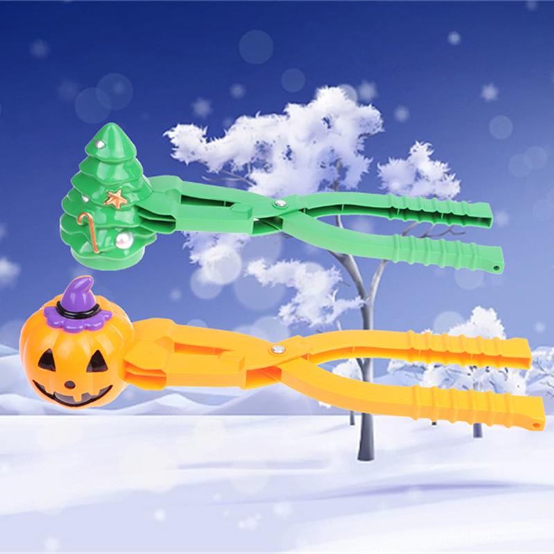 Clip per Fare Palle di Neve Bambini Esterno Inverno Neve Sabbia Stampo Strumento Giocattoli Sportivi