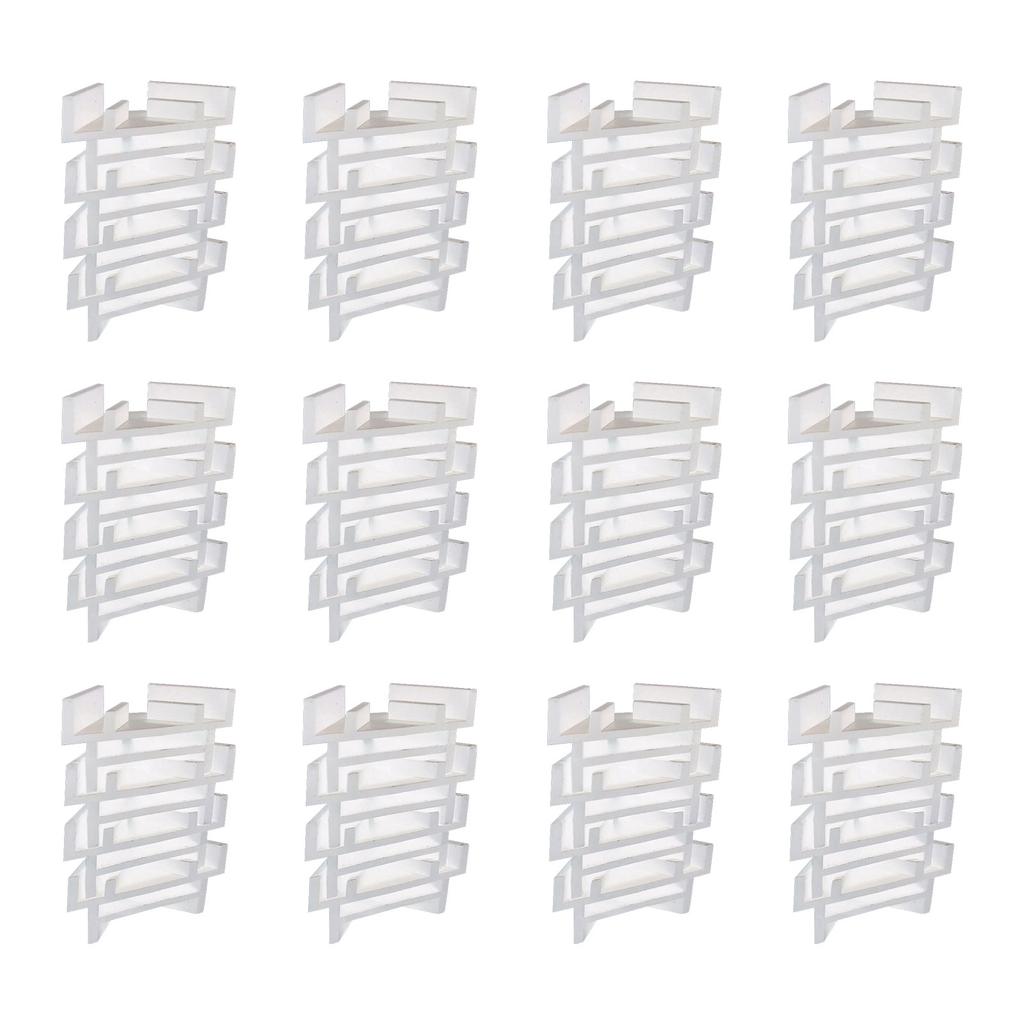 12Piece Space Saving Tray Stacker Freezer Tray Stackable Tray Organizers Stackable Tray Organizers Kitchen Countertops