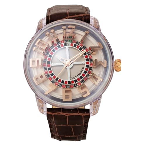 

TENDENCE Men s KINGDOME Watch TY023003-DBLE-AM, Quartz Movement, 5 ATM Water Resistance, Mineral Glass, White Dial, Synthetic Resin [Parallel Import]
