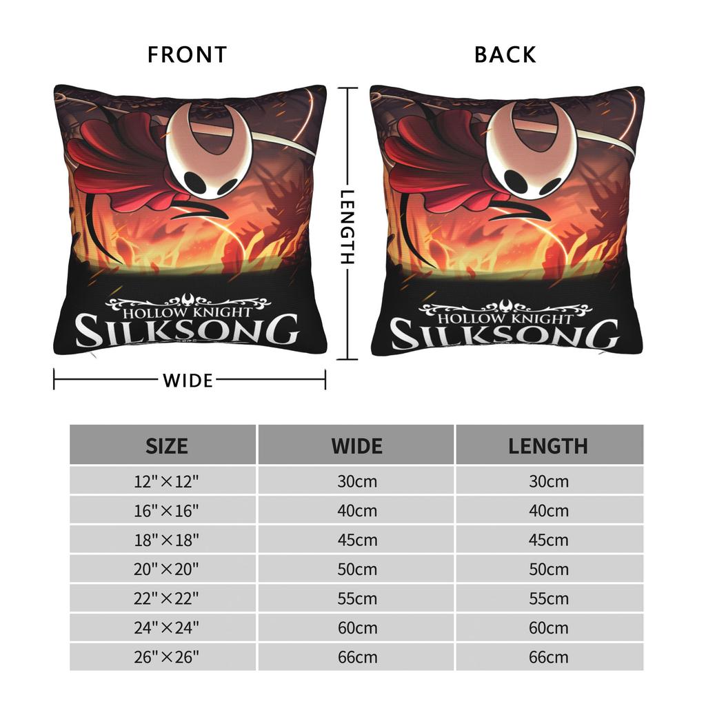 Hornet Hollow Knight Silksong Pillow Case  Comfy Pillow Cover For Living Room Chair Fashion Cushion Cover