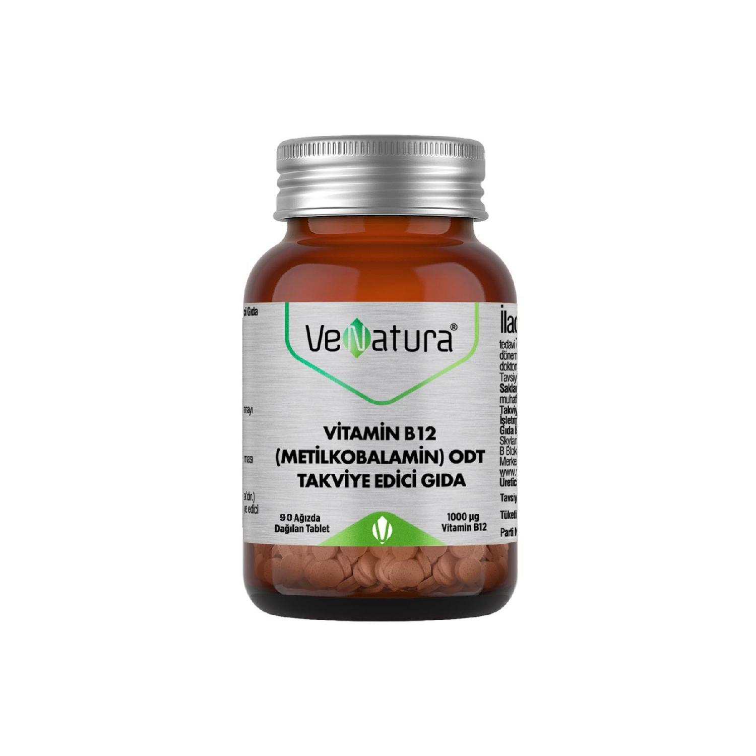 

B12 Methylcobalamin Odt Food Supplement 90 Tablets