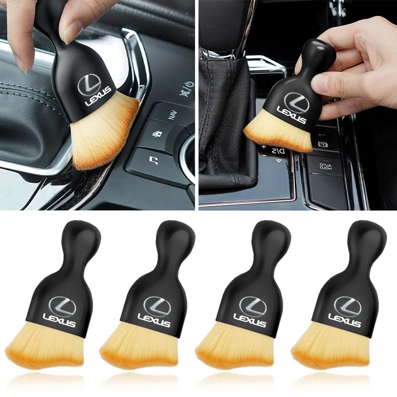 1/2Pcs Car Air Conditioning Vent Cleaning Soft Brush For Lexus CT ES LS GS IS HS LF-30 NX RX UX GX LX LM LC RC RCF SC LFA LF-C2JT3