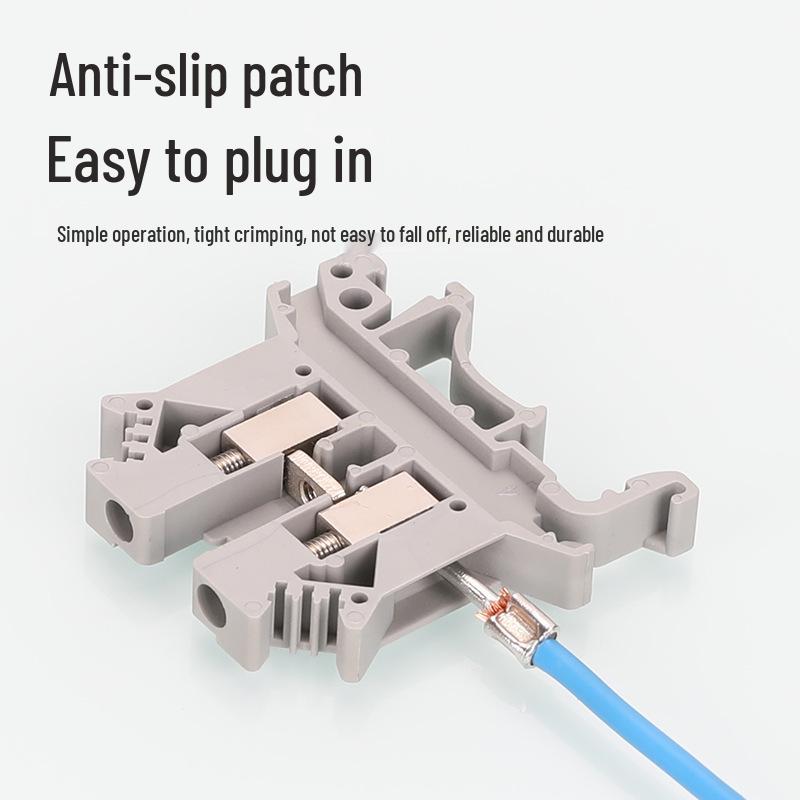 Kaisitong Pin Type Bare Crimp Terminal Block for Red Copper Cold Crimping (PT0.5-10PTN3.5-12/5.5-13/18)