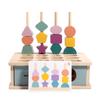 Montessori Educational Toy: Multifunctional Shape & Bead Recognition Set