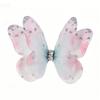 50Pcs Double-layer Chiffon Butterfly Embroidered Patches  Bridal Hair Accessories