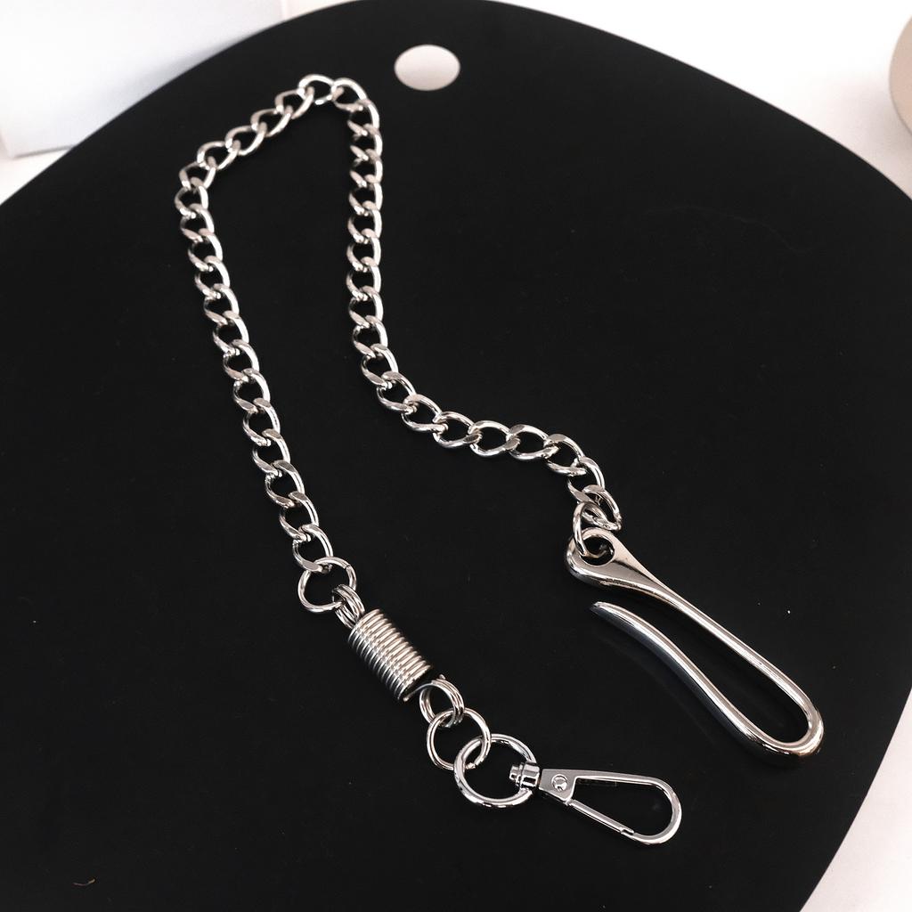 New Design Trouser Chain, Simple Retro Street Hipster Accessories, European and American Wallet Chain, Men's Waist Chain, Trouser Chain.